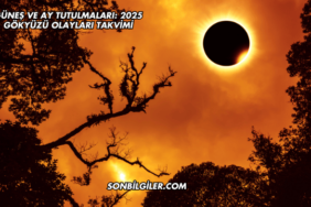 Güneş ve Ay Tutulmaları: 2025 Gökyüzü Olayları Takvimi